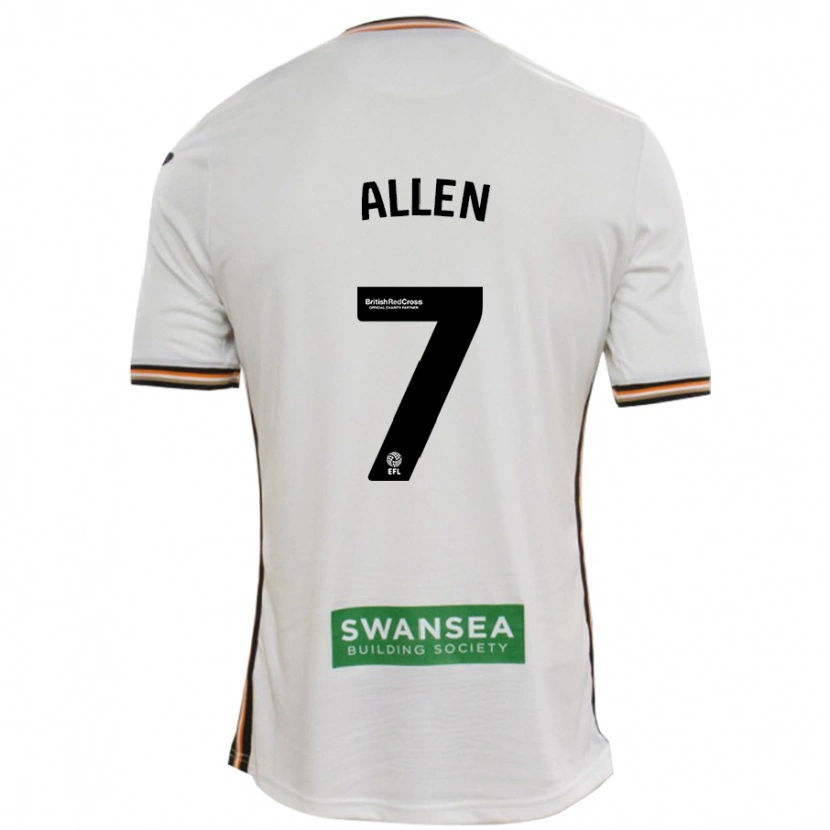 Danxen Kinder Joe Allen #7 Rot Weiß Heimtrikot Trikot 2024/25 T-Shirt