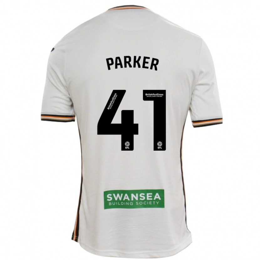 Danxen Kinder Sam Parker #41 Rot Weiß Heimtrikot Trikot 2024/25 T-Shirt