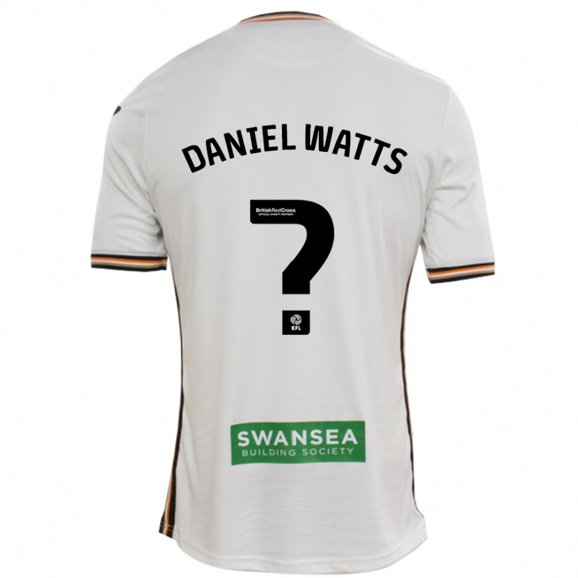 Danxen Kinder Daniel Watts #0 Rot Weiß Heimtrikot Trikot 2024/25 T-Shirt