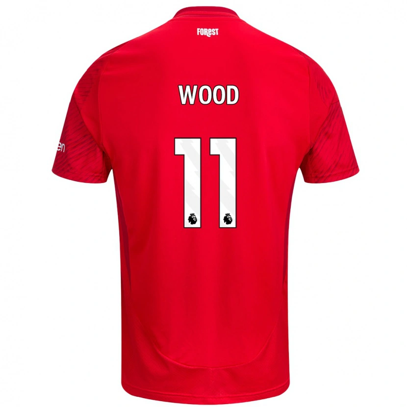 Danxen Kinder Chris Wood #11 Rot Weiß Heimtrikot Trikot 2024/25 T-Shirt