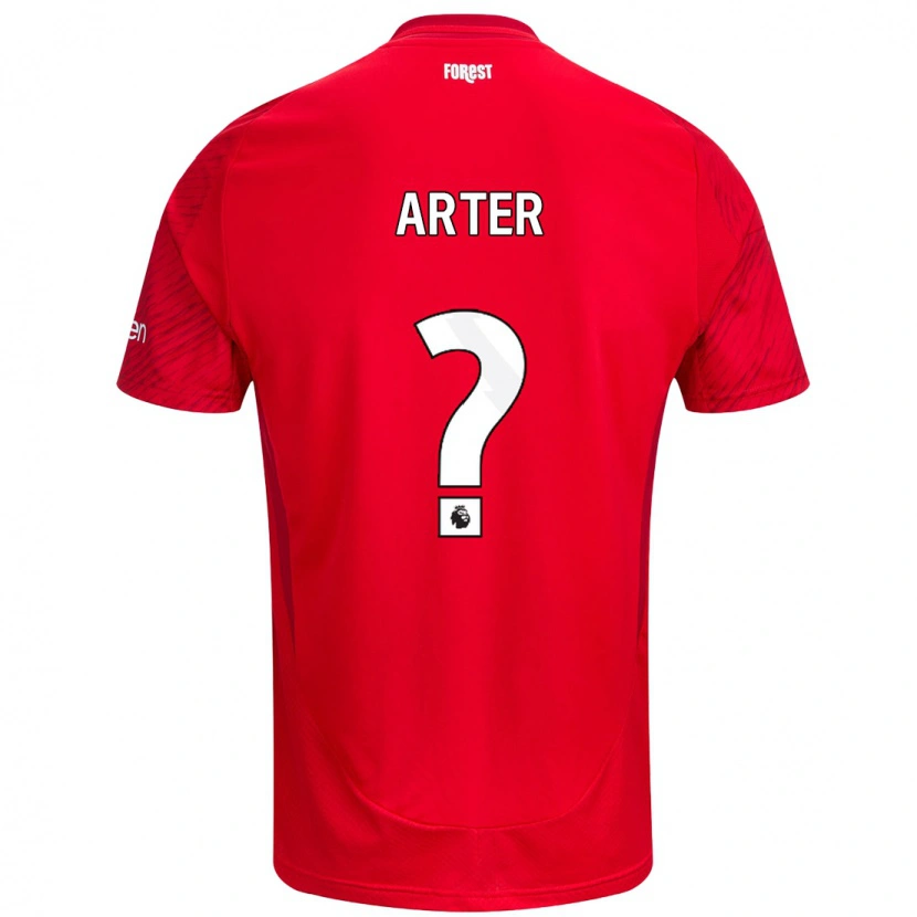 Danxen Kinder Harry Arter #0 Rot Weiß Heimtrikot Trikot 2024/25 T-Shirt