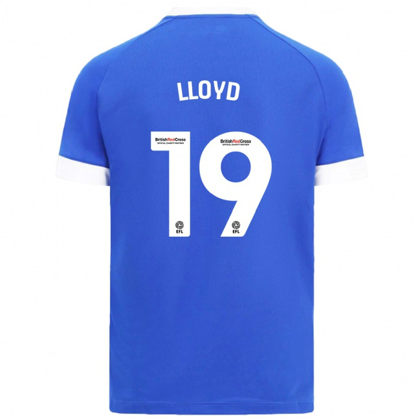 Danxen Kinder Madison Lloyd #19 Himmelblau Heimtrikot Trikot 2024/25 T-Shirt