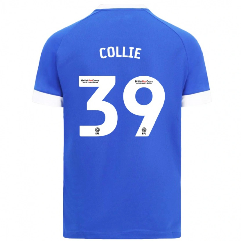 Danxen Kinder Eliza Collie #39 Himmelblau Heimtrikot Trikot 2024/25 T-Shirt
