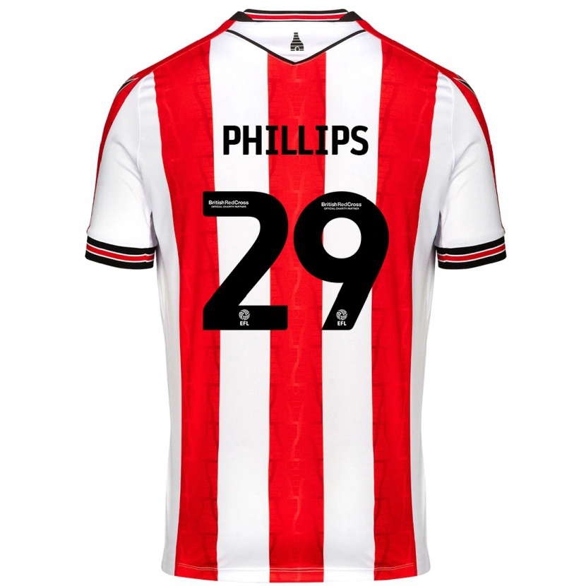 Danxen Kinder D'margio Wright-Phillips #29 Rot Weiß Heimtrikot Trikot 2024/25 T-Shirt