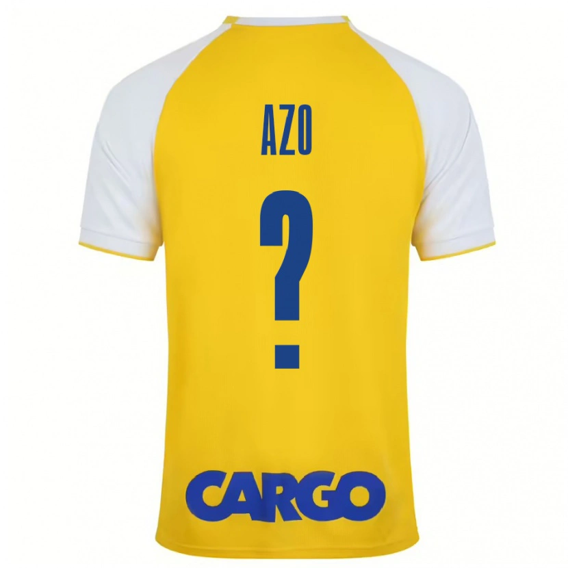 Danxen Kinder Ori Azo #0 Gelb Weiß Heimtrikot Trikot 2024/25 T-Shirt