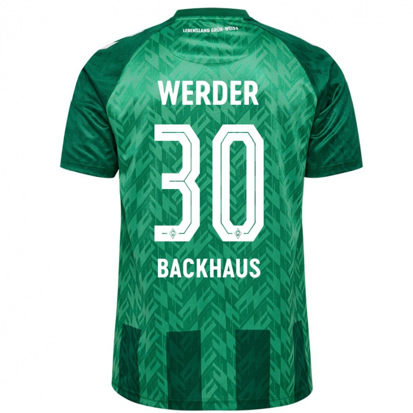 Danxen Kinder Mio Backhaus #30 Grün Heimtrikot Trikot 2024/25 T-Shirt