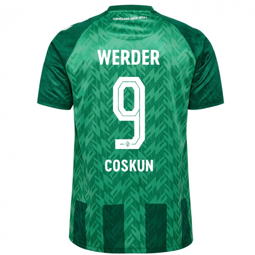 Danxen Kinder Boran-Firat Coskun #9 Grün Heimtrikot Trikot 2024/25 T-Shirt