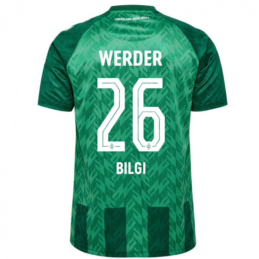 Danxen Kinder Süleyman Bilgi #26 Grün Heimtrikot Trikot 2024/25 T-Shirt