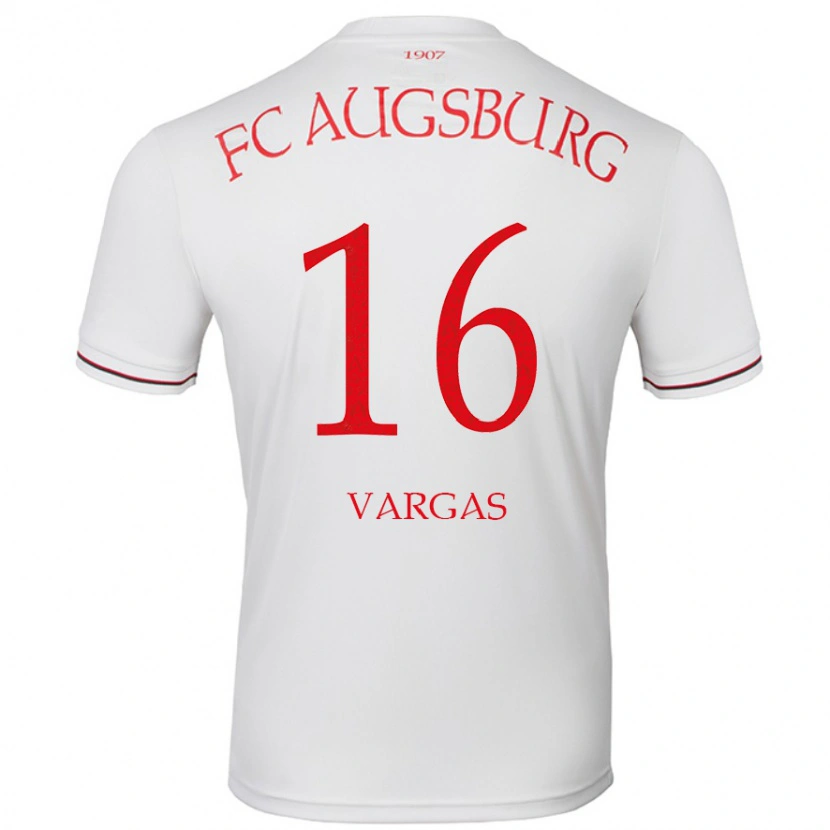 Danxen Kinder Rubén Vargas #16 Weiß Heimtrikot Trikot 2024/25 T-Shirt