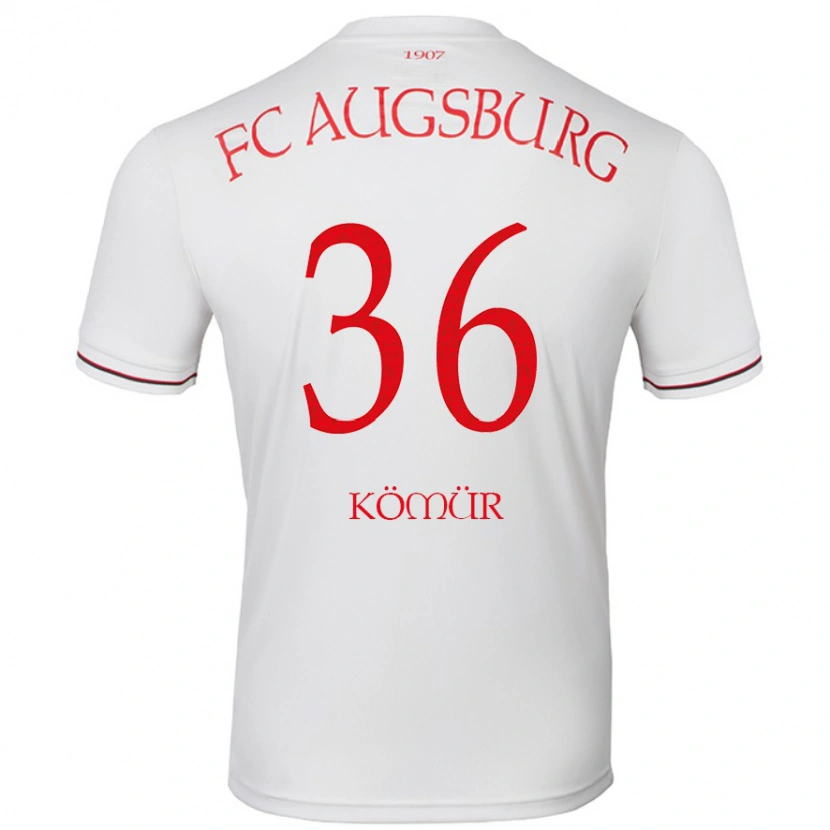 Danxen Kinder Mert Kömür #36 Weiß Heimtrikot Trikot 2024/25 T-Shirt
