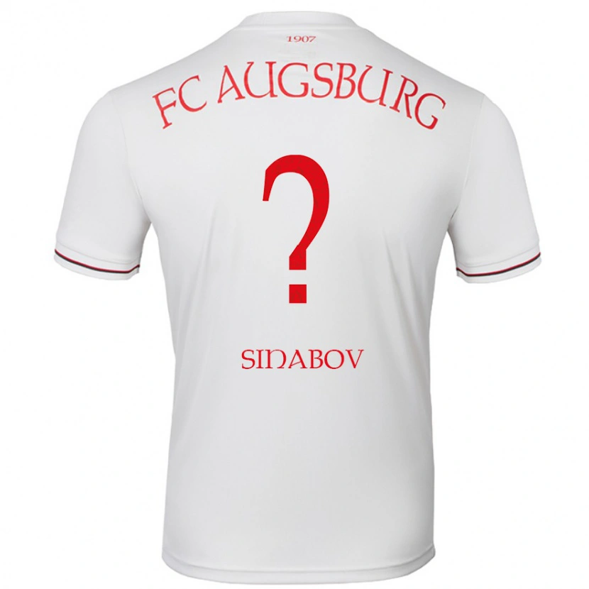 Danxen Kinder Albert Sinabov #0 Weiß Heimtrikot Trikot 2024/25 T-Shirt