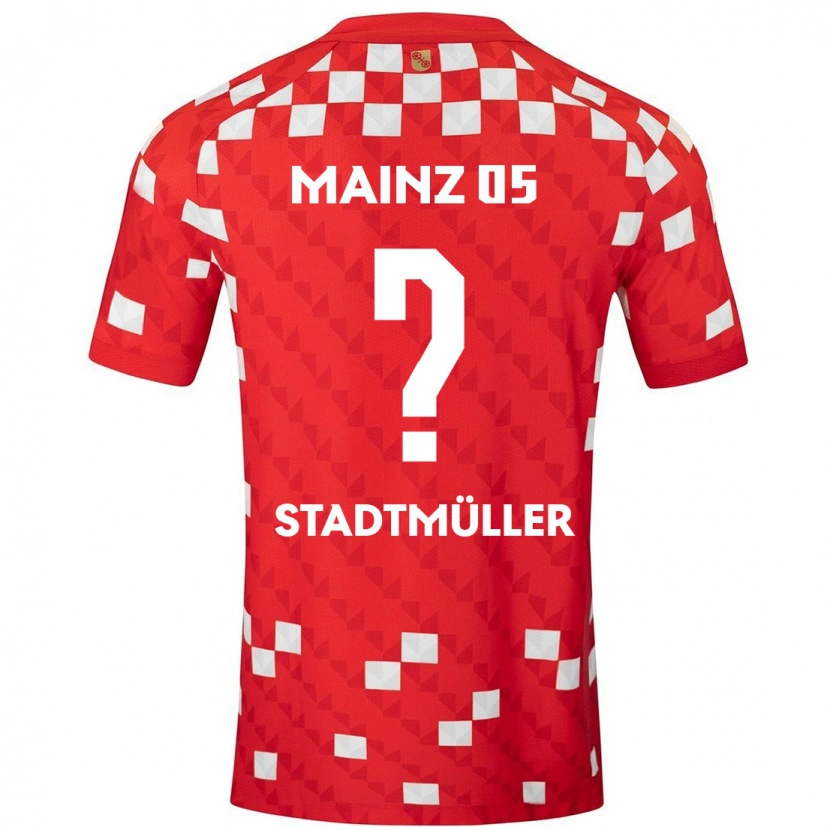 Danxen Kinder Elias Stadtmüller #0 Weiß Rot Heimtrikot Trikot 2024/25 T-Shirt