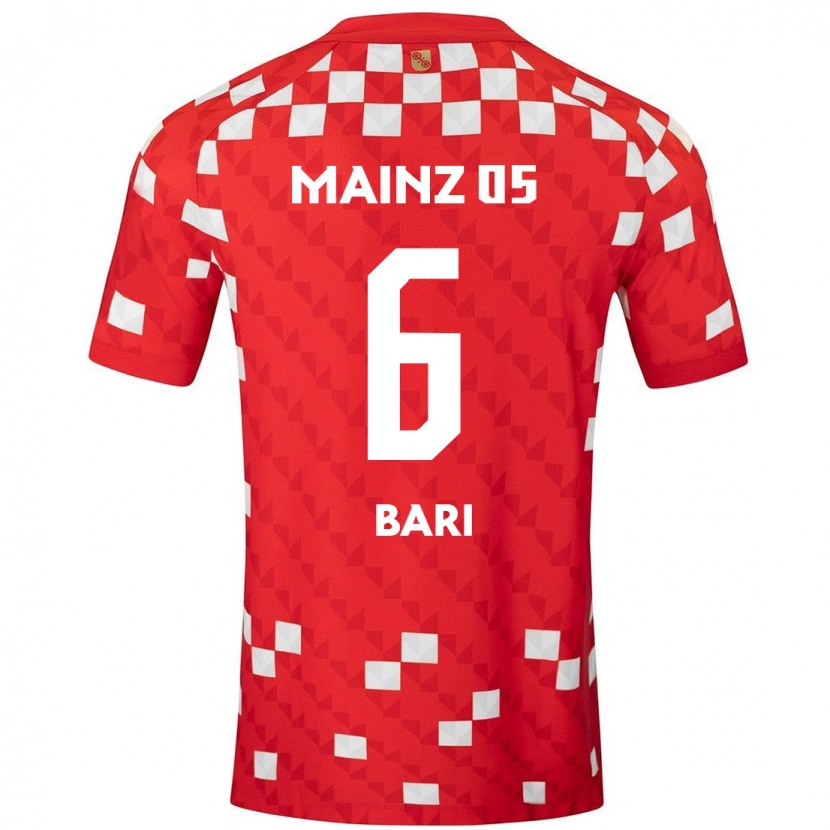 Danxen Kinder Lorena Bari #6 Weiß Rot Heimtrikot Trikot 2024/25 T-Shirt