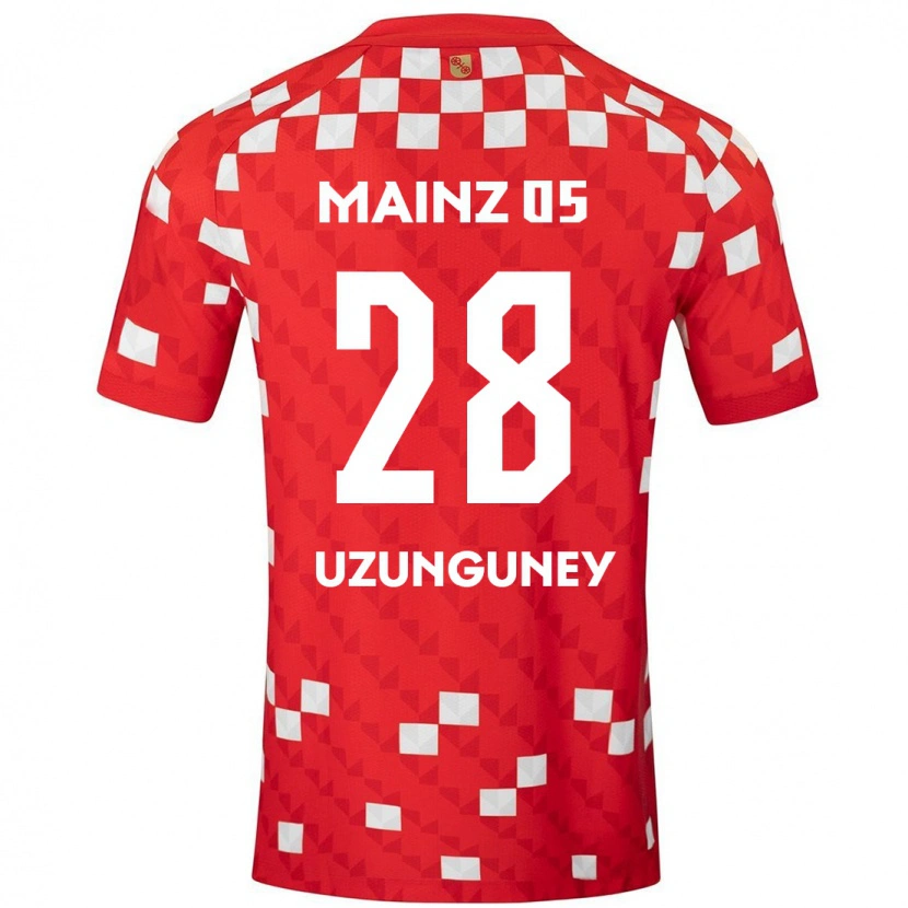 Danxen Kinder Ebru Uzungüney #28 Weiß Rot Heimtrikot Trikot 2024/25 T-Shirt
