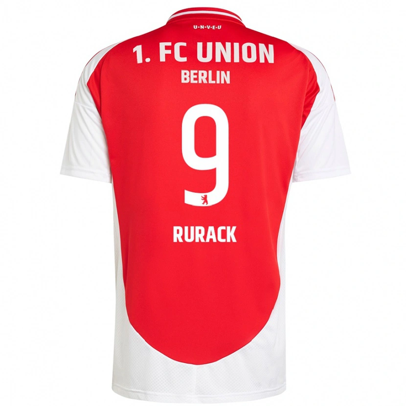 Danxen Kinder Zita Rurack #9 Rot Weiß Heimtrikot Trikot 2024/25 T-Shirt