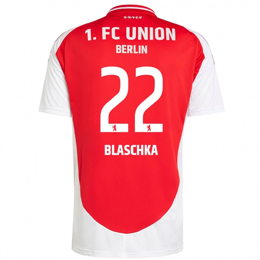Danxen Kinder Anouk Blaschka #22 Rot Weiß Heimtrikot Trikot 2024/25 T-Shirt
