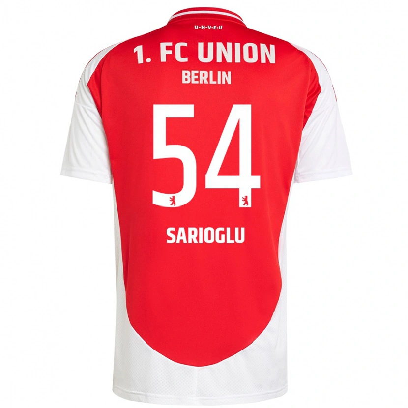 Danxen Kinder Defne Sarıoğlu #54 Rot Weiß Heimtrikot Trikot 2024/25 T-Shirt
