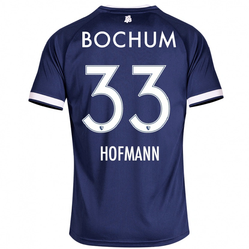 Danxen Kinder Philipp Hofmann #33 Dunkelblau Heimtrikot Trikot 2024/25 T-Shirt