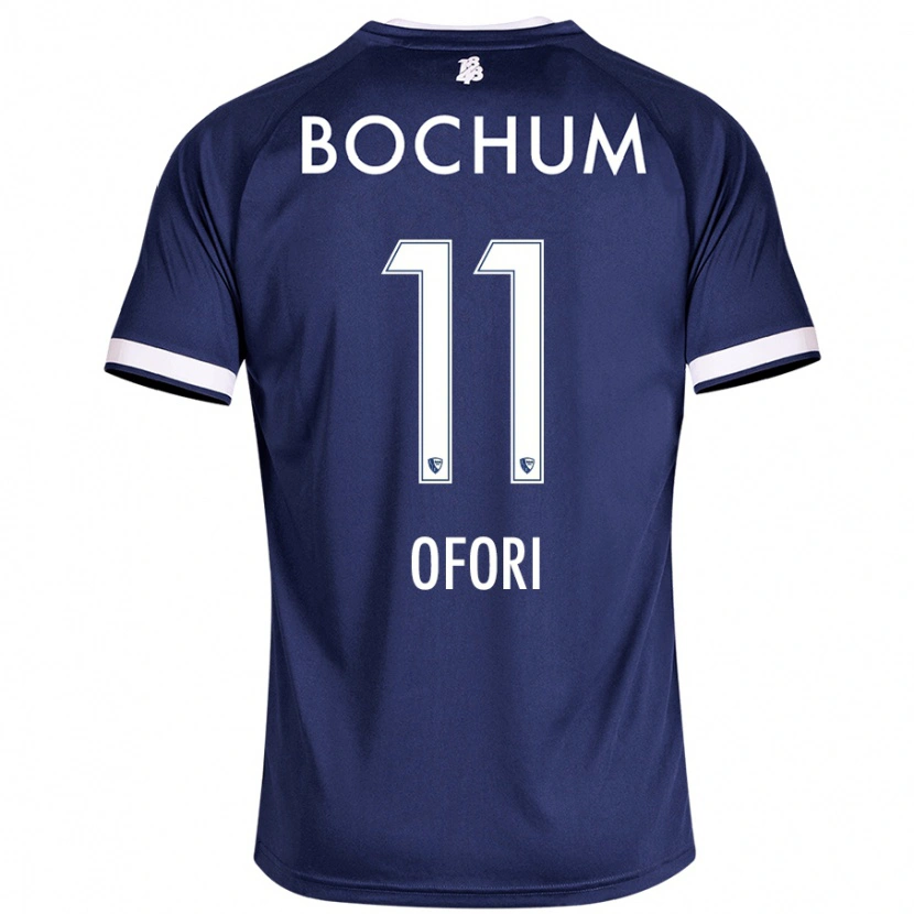 Danxen Kinder Obed Ofori #11 Dunkelblau Heimtrikot Trikot 2024/25 T-Shirt