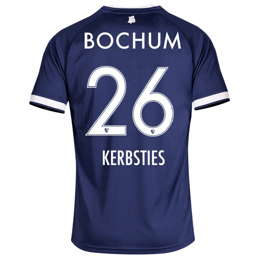 Danxen Kinder Keanu Kerbsties #26 Dunkelblau Heimtrikot Trikot 2024/25 T-Shirt