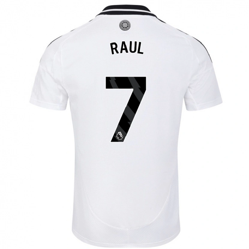 Danxen Kinder Raúl Jiménez #7 Weiß Heimtrikot Trikot 2024/25 T-Shirt