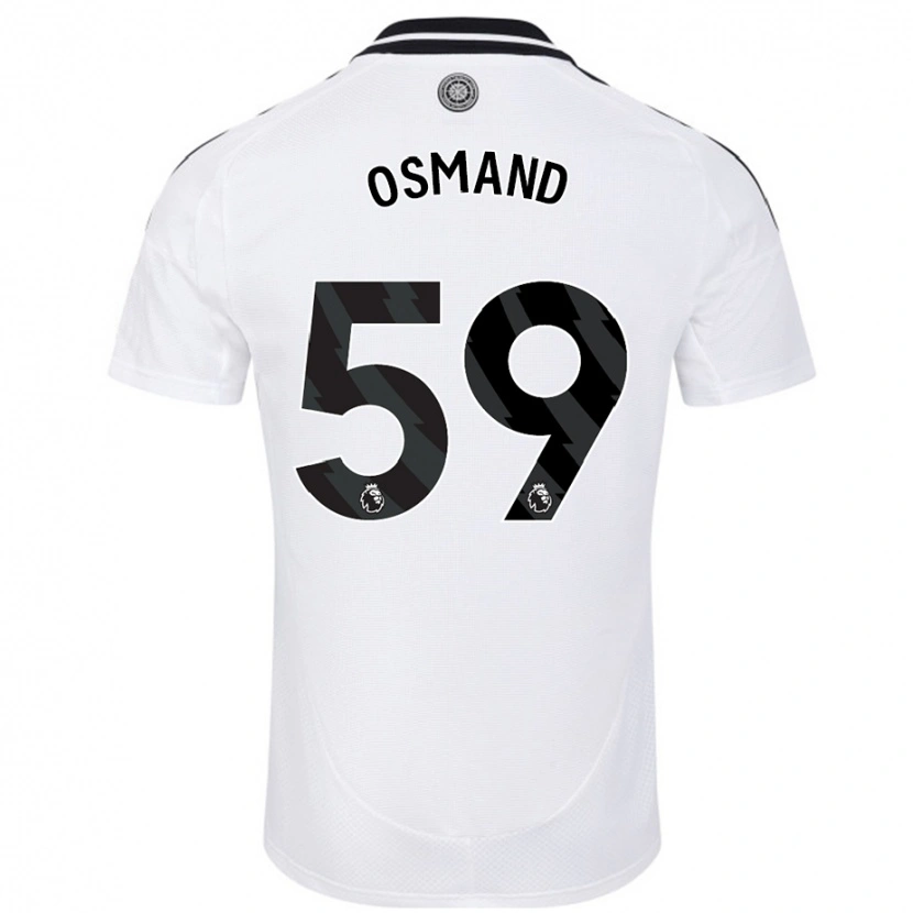 Danxen Kinder Callum Osmand #59 Weiß Heimtrikot Trikot 2024/25 T-Shirt