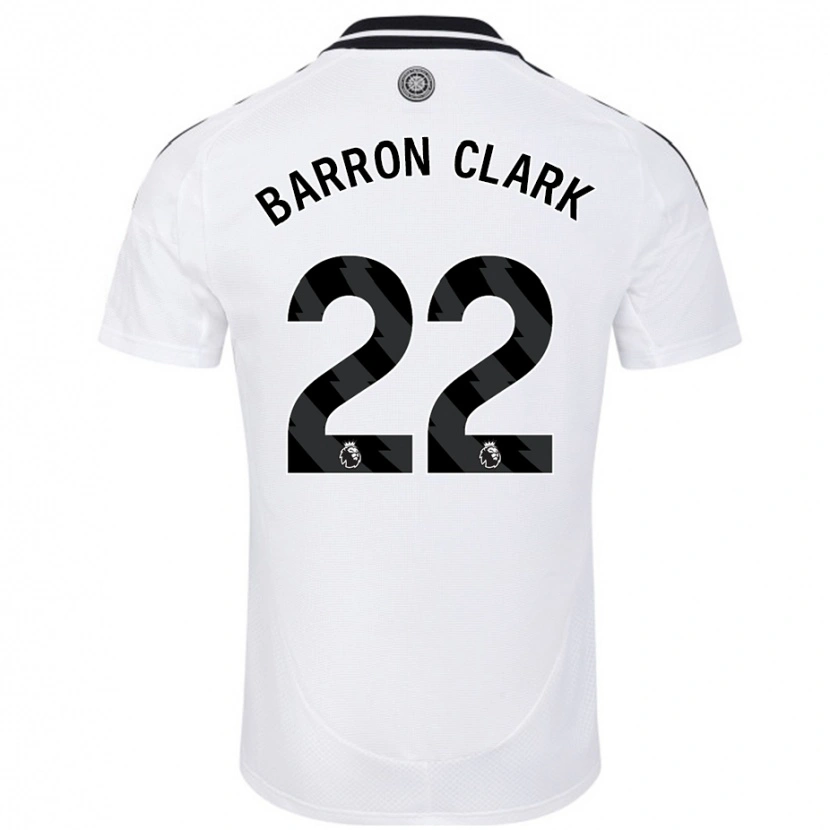 Danxen Kinder Betty Barron-Clark #22 Weiß Heimtrikot Trikot 2024/25 T-Shirt