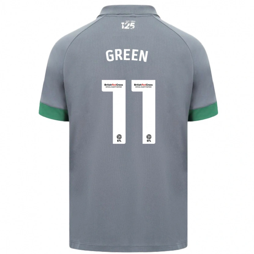 Danxen Kinder Danielle Green #11 Dunkelgrau Auswärtstrikot Trikot 2024/25 T-Shirt