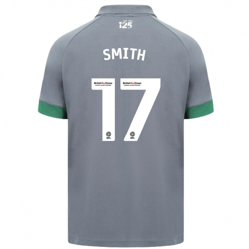 Danxen Kinder Hollie Smith #17 Dunkelgrau Auswärtstrikot Trikot 2024/25 T-Shirt