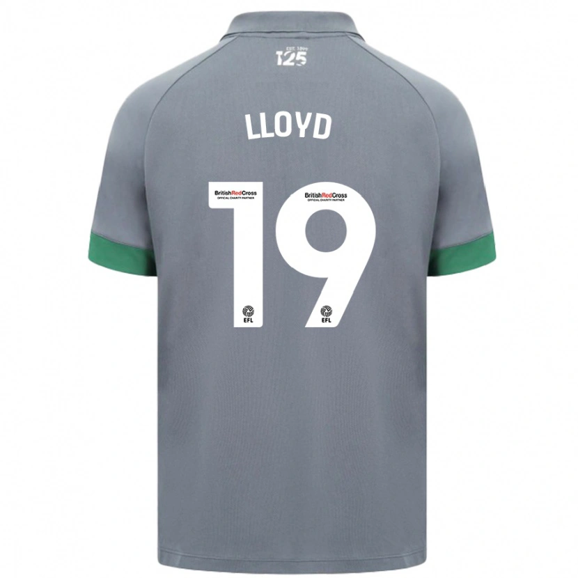Danxen Kinder Madison Lloyd #19 Dunkelgrau Auswärtstrikot Trikot 2024/25 T-Shirt