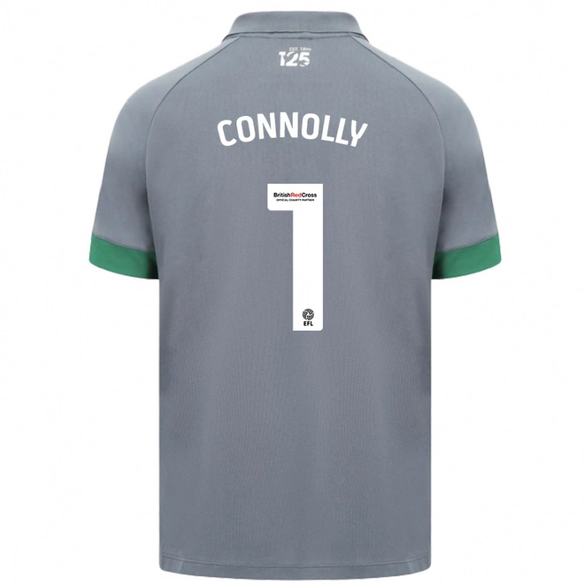 Danxen Kinder Daisy Connolly #1 Dunkelgrau Auswärtstrikot Trikot 2024/25 T-Shirt
