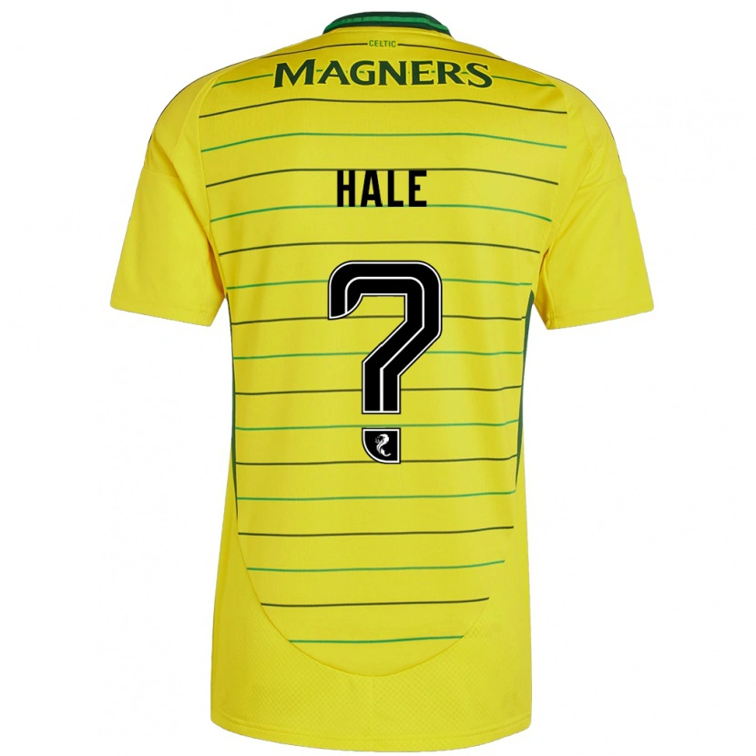 Danxen Kinder Finlay Hale #0 Gelb Auswärtstrikot Trikot 2024/25 T-Shirt