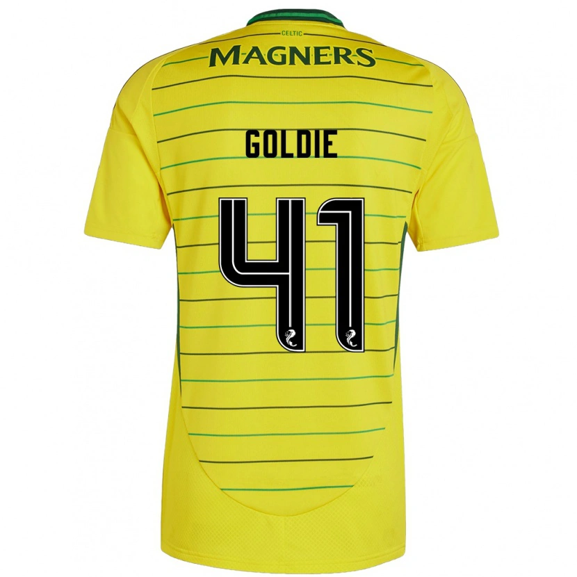 Danxen Kinder Clare Goldie #41 Gelb Auswärtstrikot Trikot 2024/25 T-Shirt