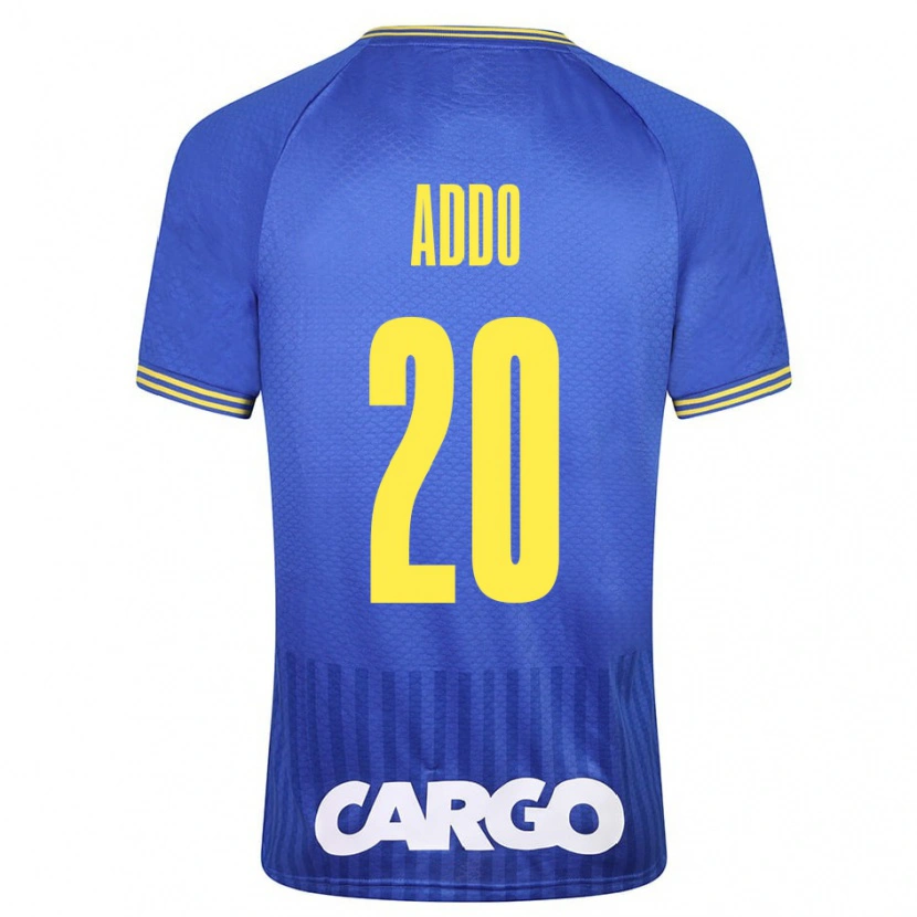 Danxen Kinder Henry Addo #20 Weiß Auswärtstrikot Trikot 2024/25 T-Shirt