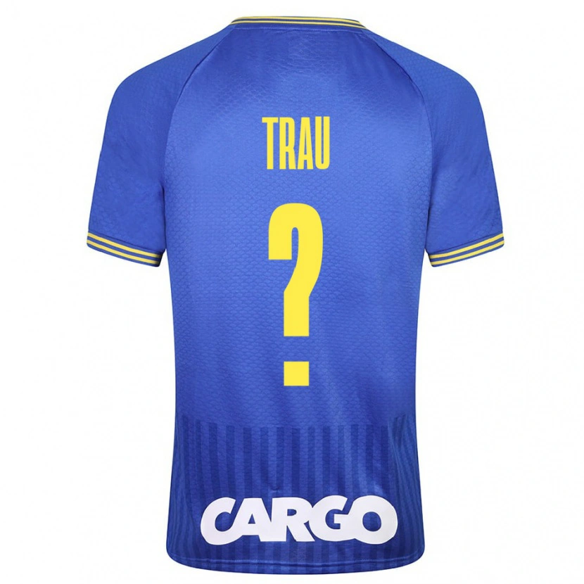 Danxen Kinder Idan Trau #0 Weiß Auswärtstrikot Trikot 2024/25 T-Shirt