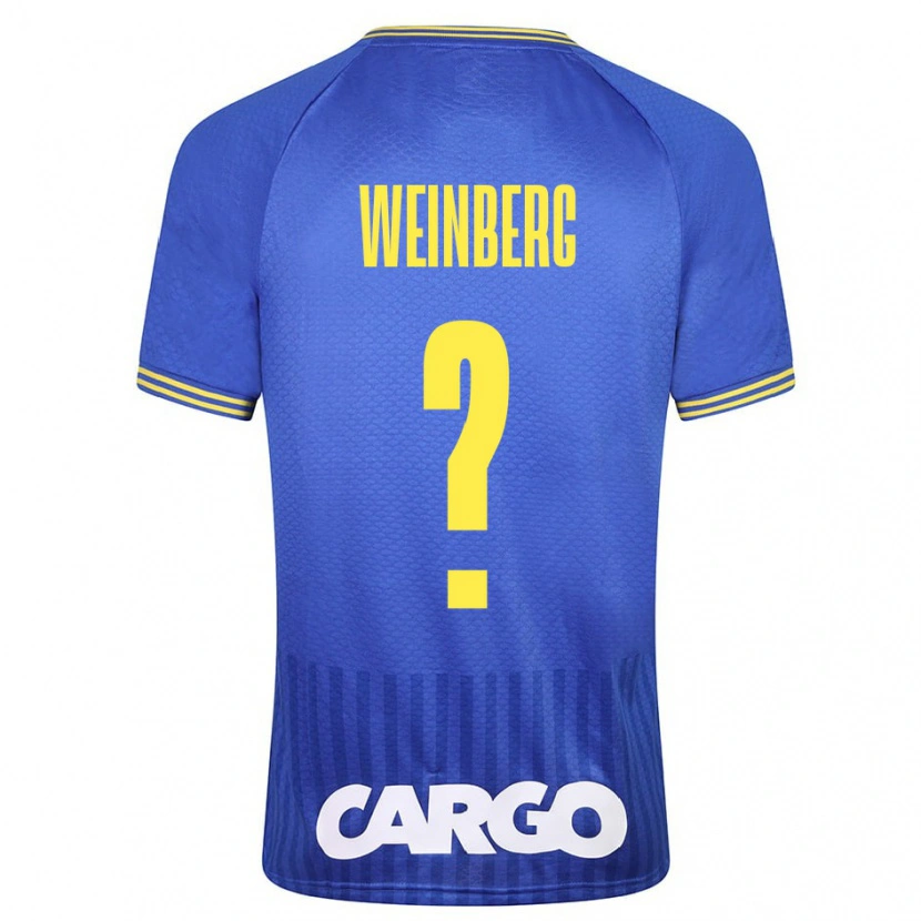 Danxen Kinder Idan Weinberg #0 Weiß Auswärtstrikot Trikot 2024/25 T-Shirt
