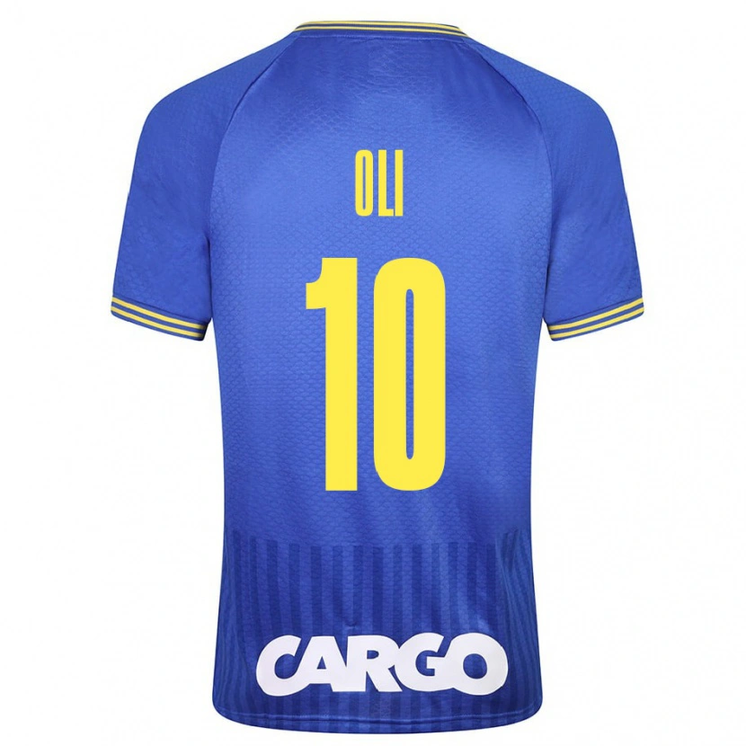 Danxen Kinder Ido Oli #10 Weiß Auswärtstrikot Trikot 2024/25 T-Shirt