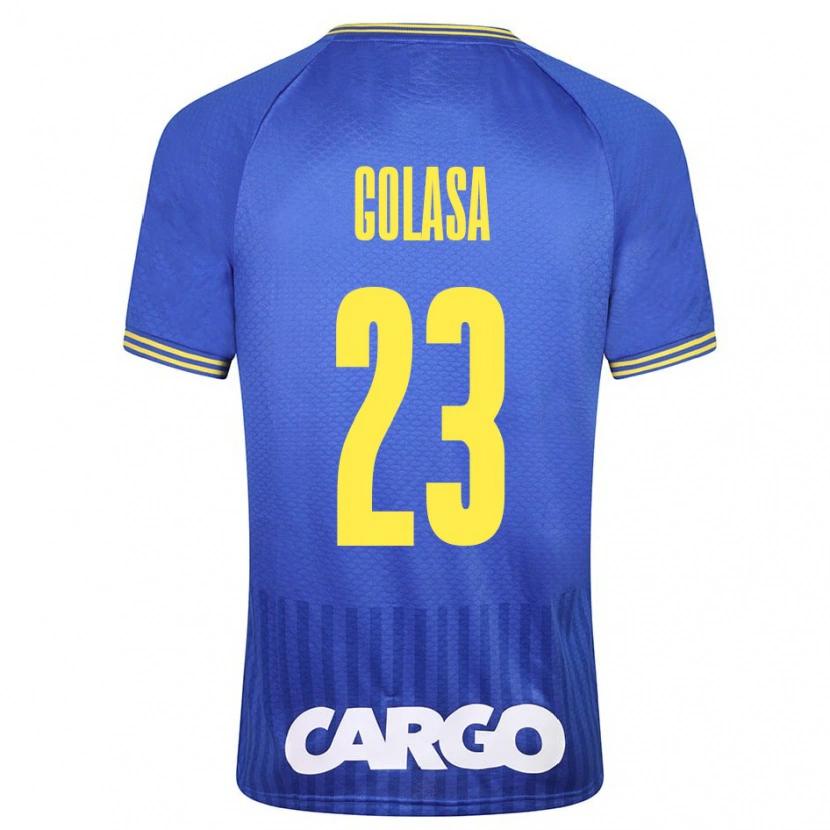 Danxen Kinder Eyal Golasa #23 Weiß Auswärtstrikot Trikot 2024/25 T-Shirt