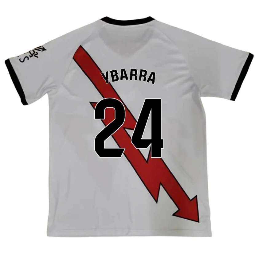 Danxen Kinder Juan Ybarra #24 Rot Auswärtstrikot Trikot 2024/25 T-Shirt