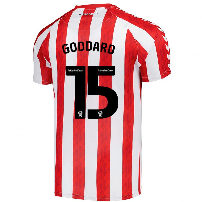 Danxen Herren Amy Goddard #15 Rot Weiß Heimtrikot Trikot 2024/25 T-Shirt