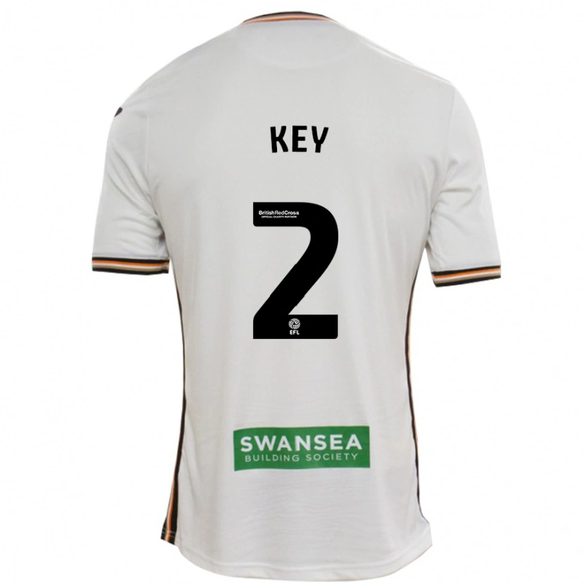 Danxen Herren Josh Key #2 Rot Weiß Heimtrikot Trikot 2024/25 T-Shirt
