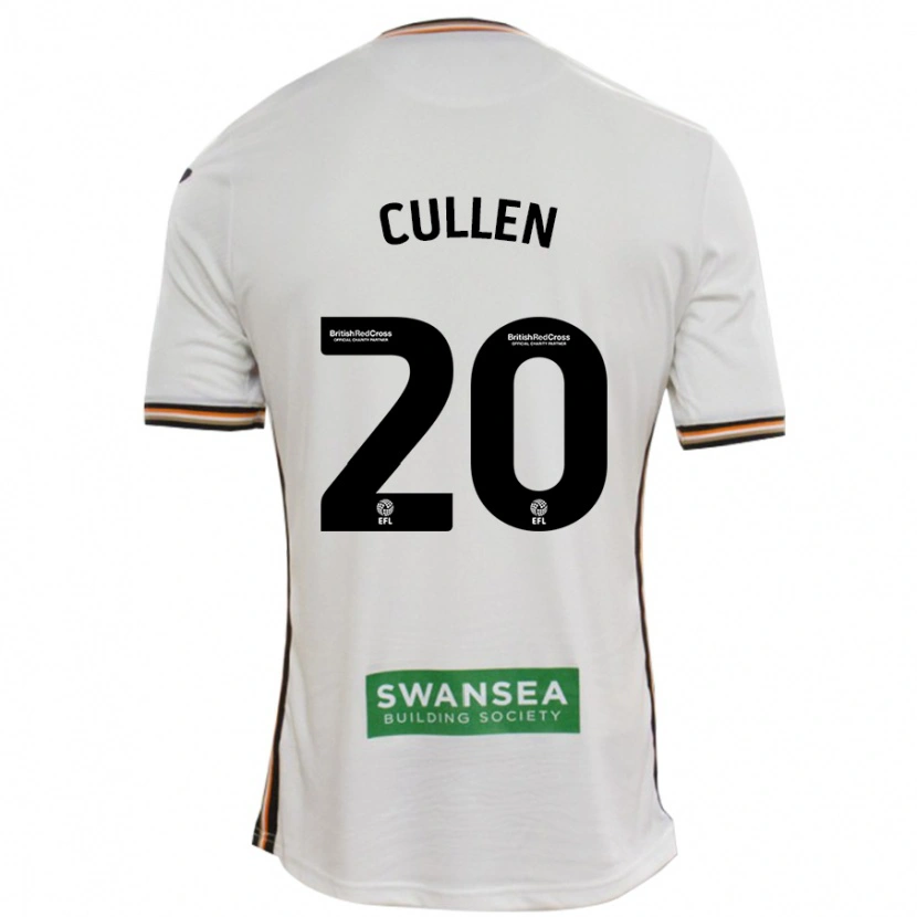Danxen Herren Liam Cullen #20 Rot Weiß Heimtrikot Trikot 2024/25 T-Shirt