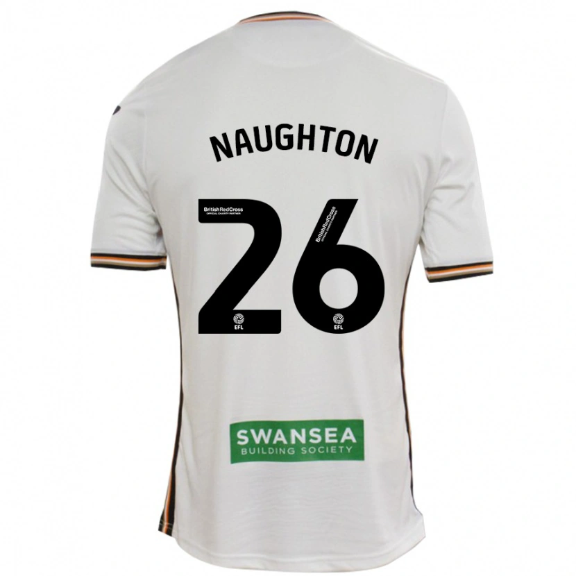 Danxen Herren Kyle Naughton #26 Rot Weiß Heimtrikot Trikot 2024/25 T-Shirt