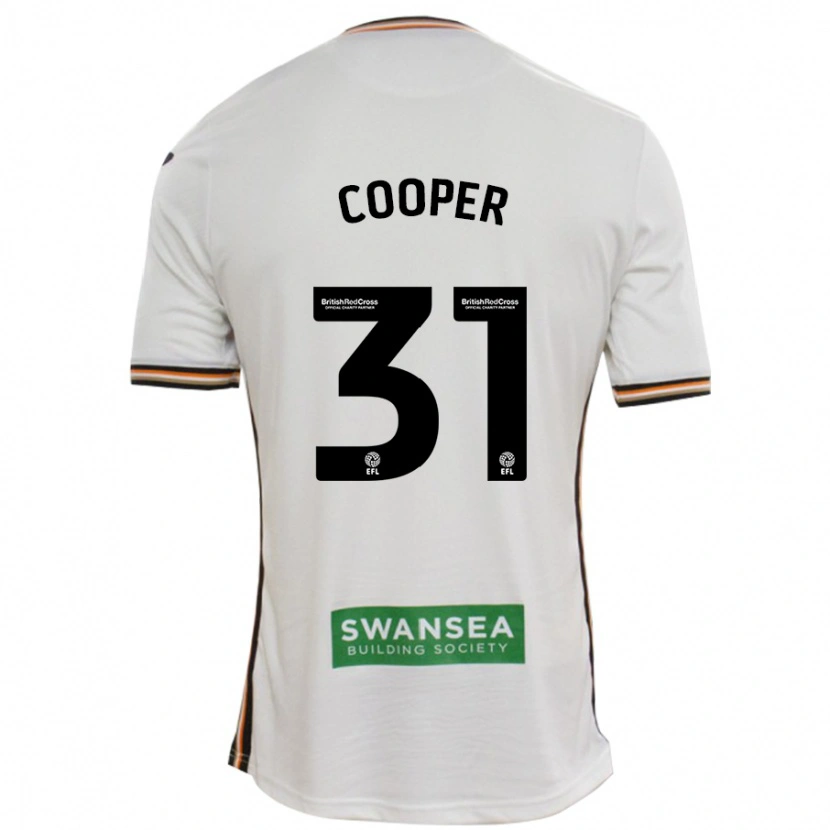 Danxen Herren Oliver Cooper #31 Rot Weiß Heimtrikot Trikot 2024/25 T-Shirt