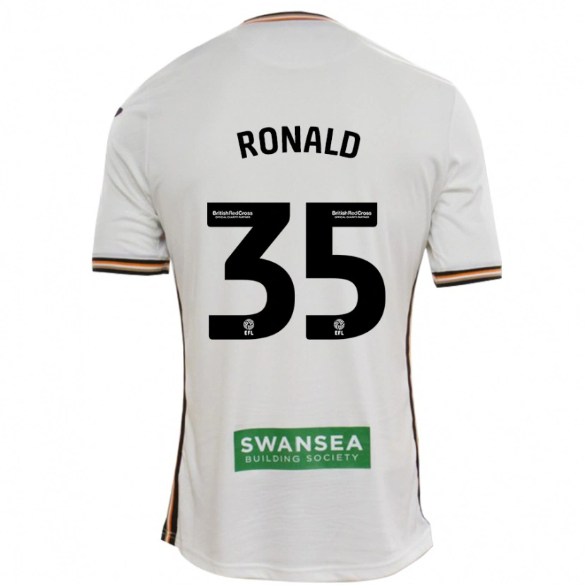 Danxen Herren Ronald #35 Rot Weiß Heimtrikot Trikot 2024/25 T-Shirt