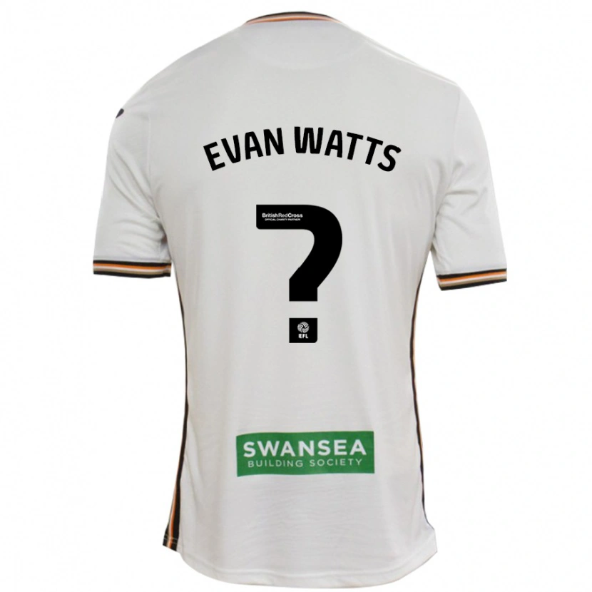 Danxen Herren Evan Watts #0 Rot Weiß Heimtrikot Trikot 2024/25 T-Shirt
