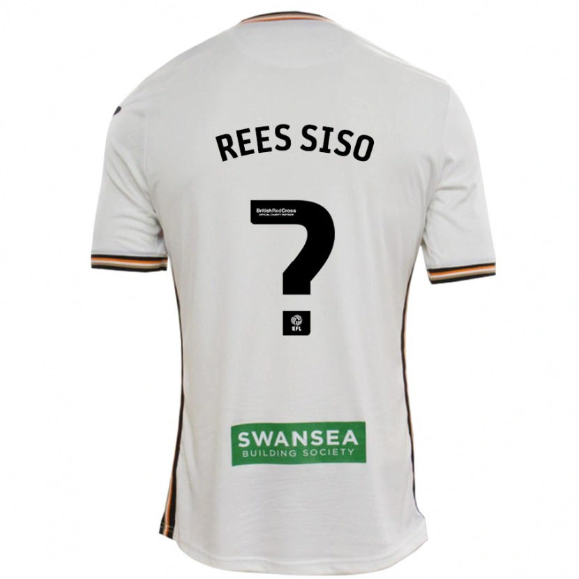 Danxen Herren Ramon Rees-Siso #0 Rot Weiß Heimtrikot Trikot 2024/25 T-Shirt