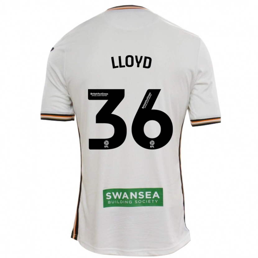Danxen Herren Ben Lloyd #36 Rot Weiß Heimtrikot Trikot 2024/25 T-Shirt