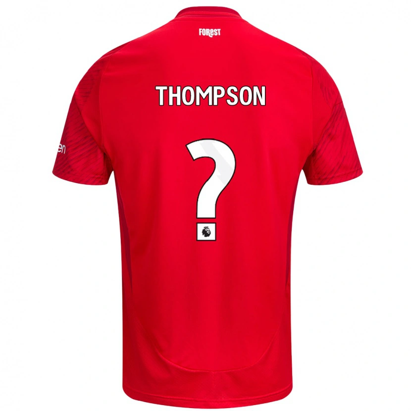 Danxen Herren Will Thompson #0 Rot Weiß Heimtrikot Trikot 2024/25 T-Shirt