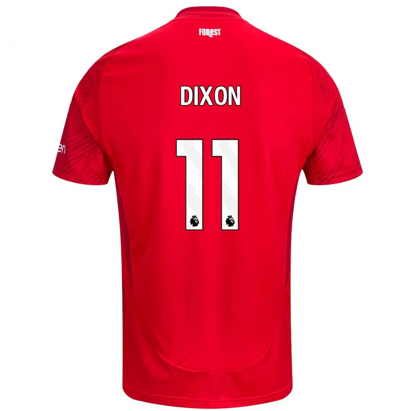 Danxen Herren Chloe Dixon #11 Rot Weiß Heimtrikot Trikot 2024/25 T-Shirt